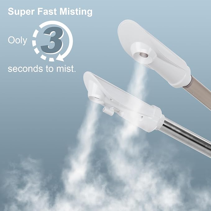 VARIPOWDER 3 in 1 Professional Facial Steamer for Face with Hot & Cold Nozzle 5X Magnifying Lamp Facial Steamer for Esthetician vaporizador Facial Use at Home or Spa