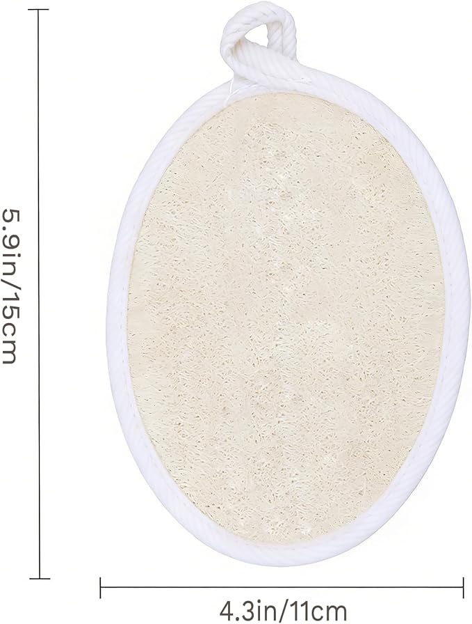 Loofah for Men,Loofah for Women,Bath Body Scrubber, 2 Pack Shower Loofah Sponge