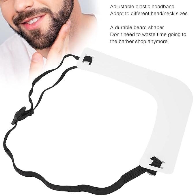 Beard stencils beard grooming beard stencil, men beard shaper plastic mustache cutout trim shaper beard shaping tool, neck and sideburns beard stencil styling beard template