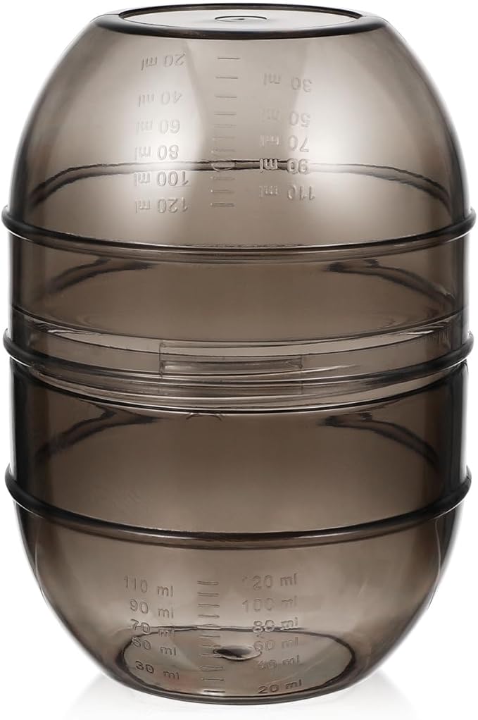 Hair Dye Color Mixing Cup with Double Scale Professional Hair Color Bowl for Salon and Home Use Easy Shake and Measure Tint Mixer