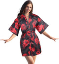 Salon Client Gown Robes Cape Hair Cutting Smock with Adjustable Tie for Hair Cutting Barber Hairstyling