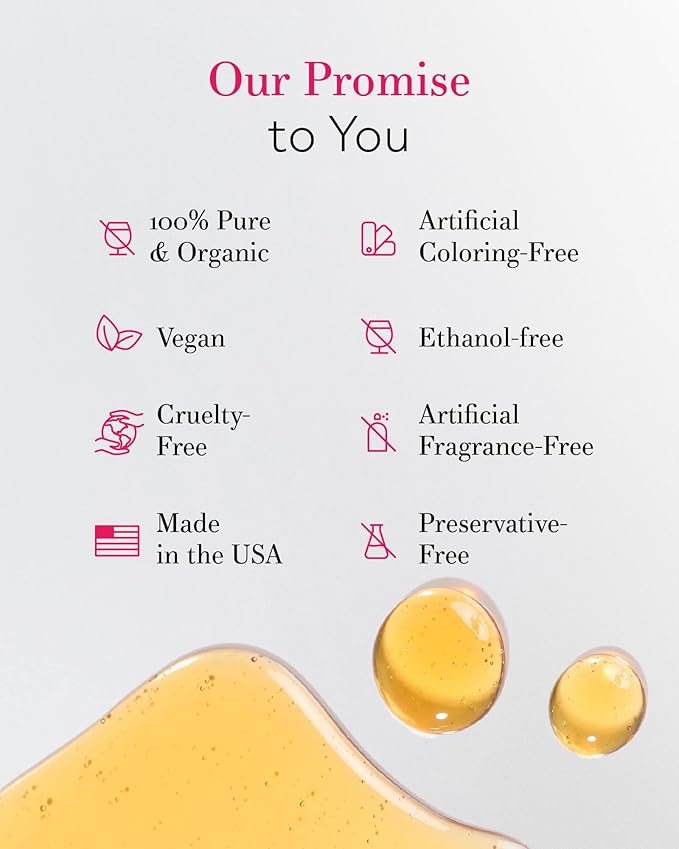 Leven Rose Jojoba Oil Organic, Pure Cold Pressed Carrier Oil, Natural Unrefined Moisturizer for Skin Hair and Nails 4 oz