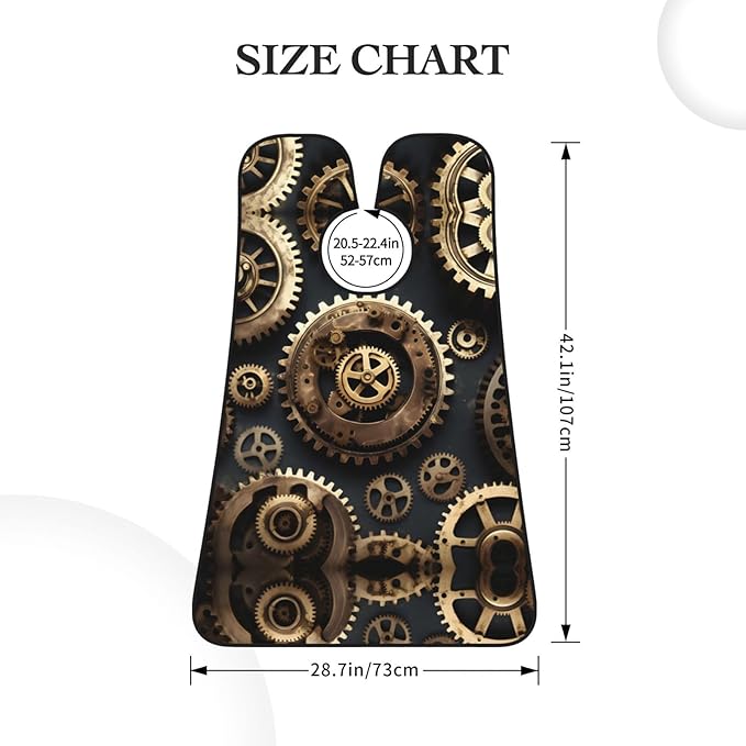 Colorful Giraffe Fans Lovers Print Beard Bib Shaving Apron, Beard Hair Trimming Cape Gift For Dad