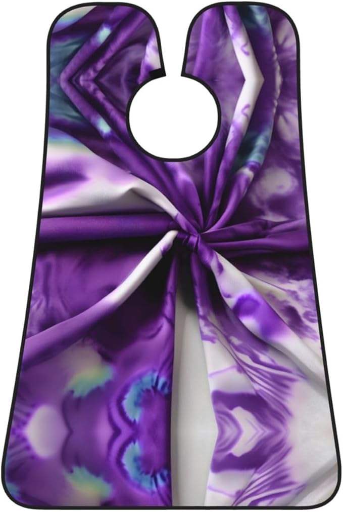 Rabbit Background Print Beard Bib Shaving Apron, Beard Hair Trimming Cape Gift For Dad