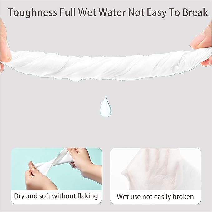 Car Tissue Refills, Auto Travel Tissue Packs, Facial Napkin Refills for Car Visor Tissue Holder - 3-Ply 36 Sheets/Pack - 4Packs