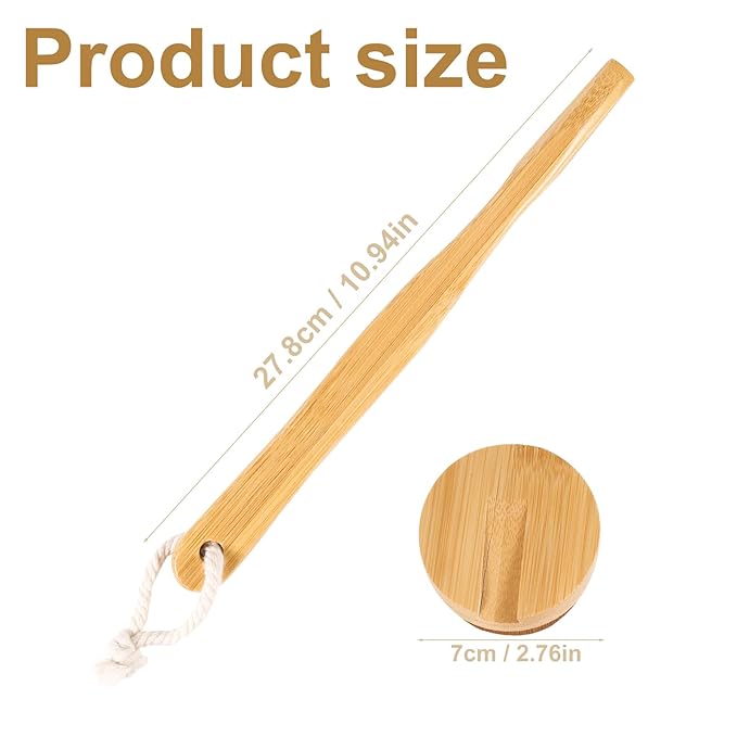 Long Handle Self Tanner Brush, Detachable Back Tanning Applicator for Body and Face, Multipurpose Back Brush Applicator for Fake Tan, Foundation, Lotion, Makeup, Cream, and Sunscreen
