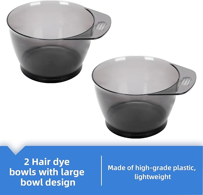 ZJchao Hair Dye Bowl, Electric Hair Color Mixing Bowl, Hair Salon Coloring Bowl, Automatic Barber Hair Dyeing Kit DIY Tools, USB Rechargeable Hair Dye DIY Blender, for Hair Salon Home Use