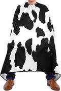 Cute Cow Print Hair Cutting Capes for Adults Salon Barber Cape with Adjustable Closure Hairdresser Cape for Men Women Haircut