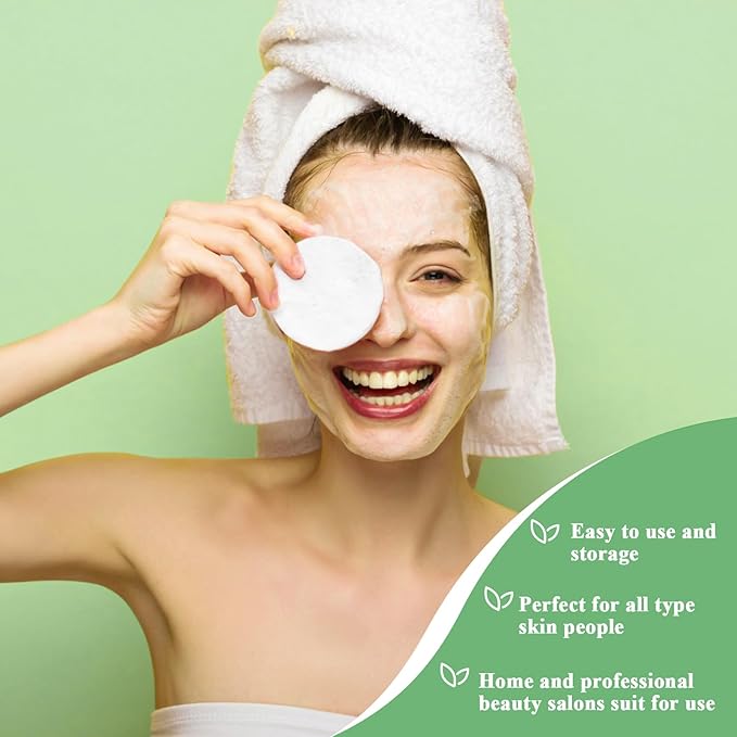 240+1 Pack White Compressed Facial Sponges, Luxiv Round Compress Face Cleaning Sponge for Estheticians Face Sponge Soft Compressed Makeup Sponges with Travel case (3.1", Count, 240)