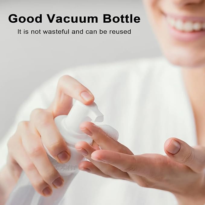Foam Pump Bottle 3.5oz 2Pcs Foaming Soap Dispenser 100ml Foaming Spray Bottle Empty Travel Foam Bottle Clear Foam Dispenser for Hand Soap Toiletries Shampoo Lotion
