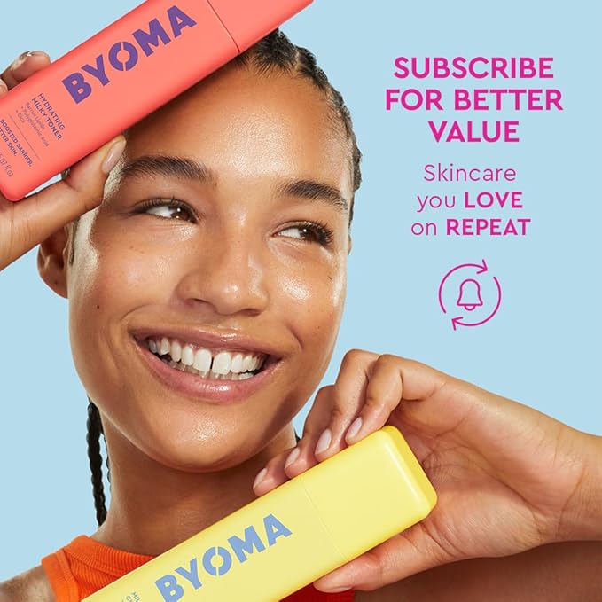 BYOMA Milky Oil Cleanser - Hydrating Facial Cleanser for Skin Barrier Repair - Tri-Ceramide Face Wash for Sensitive Skin & All Skin Types - Deeply Hydrated Skin, No Oily Residue - 3.38 fl oz