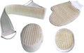 4-Piece Bathing Scrubbing Set Comfortable Back Scrubber Strap and Glove for Shower for Adults Easy to Use Bath Supply
