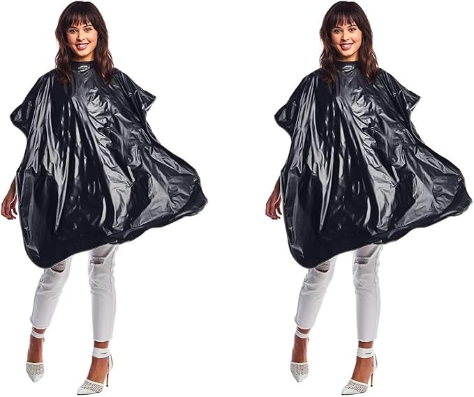 Betty Dain Lustre Shampoo Cape, Waterproof, Stain Resistant Vinyl