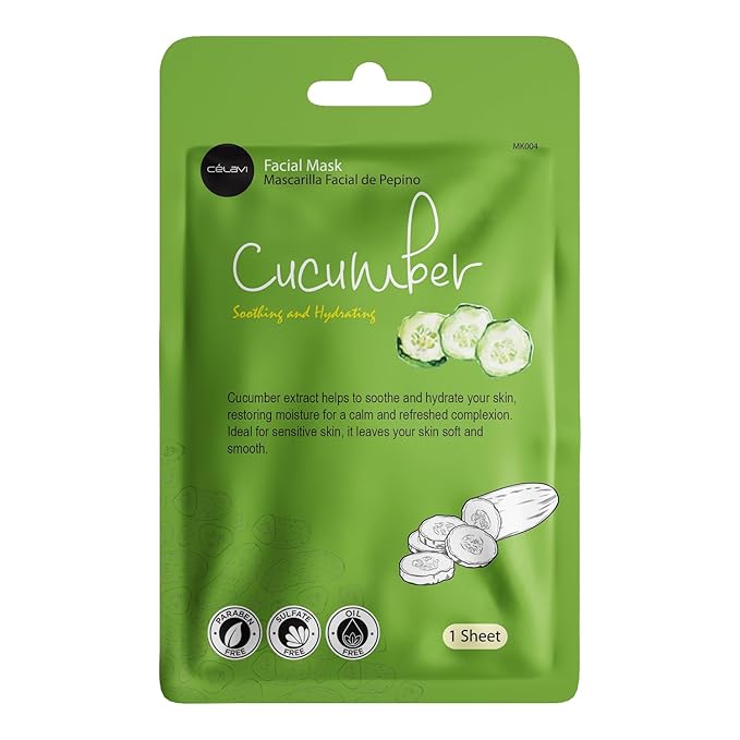 celavi Essence Facial Face Mask Paper Sheet Korea Skin Care Moisturizing 4 packs for each 6 flavors (New) K-Beauty Skincare 24 masks in a pack Made in Korea