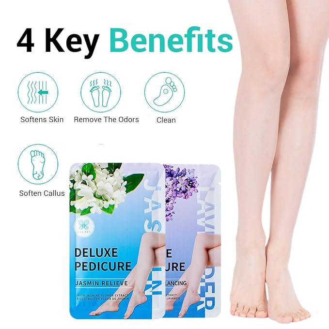 12 Pack Foot Soak with Sea Salt-Toenail Repair Softens Thick Calluses Stubborn Foot Odor Relaxing Spa Athletes Foot Burning & Itching Damaged Discolored Nails A Natural Callus Remover 14.8oz