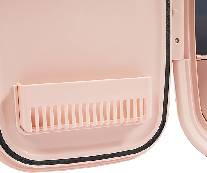 Skincare Fridge,12L Portable Beauty Fridge,Mini Skincare Fridge Cooler & Warmer Cosmetics Refrigerator for Makeup SkinCare, Food and Drinks (Pink)