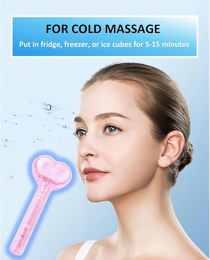 Ice Globes for Facials, New Version Face Globe, Skincare Facial Globe – Ideal Unique Birthday Gifts & Surprises, Elevate Their Beauty Routine with Innovative Facial Massager