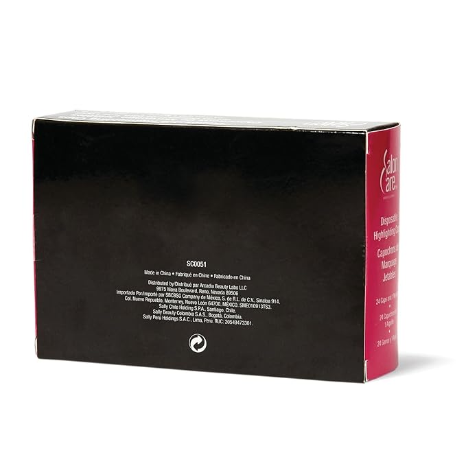 Salon Care Disposable Highlighting Cap, easy and convenient, includes Iron Needle