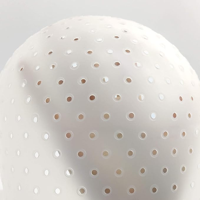 Dye Cap Highlighting Frosting Cap Highlight Caps for Dying Hair with Metal Hook Hair Coloring Salon Home Use Hairdressing Tool for Women Men