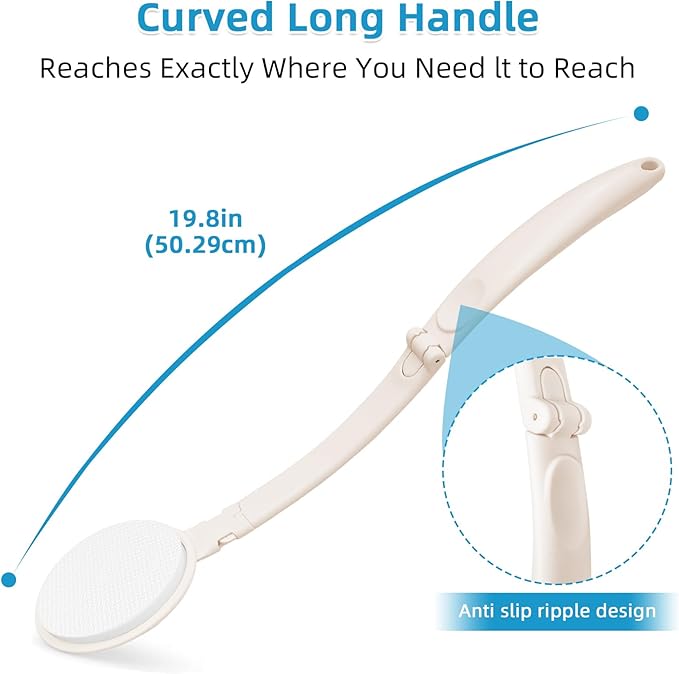 Lotion Applicator for Back,Legs,Feet, Self Application of Sunscreen, Sunless Self-Tanning, Skin Cream, Acne, Back Applicator for Lotion for Women
