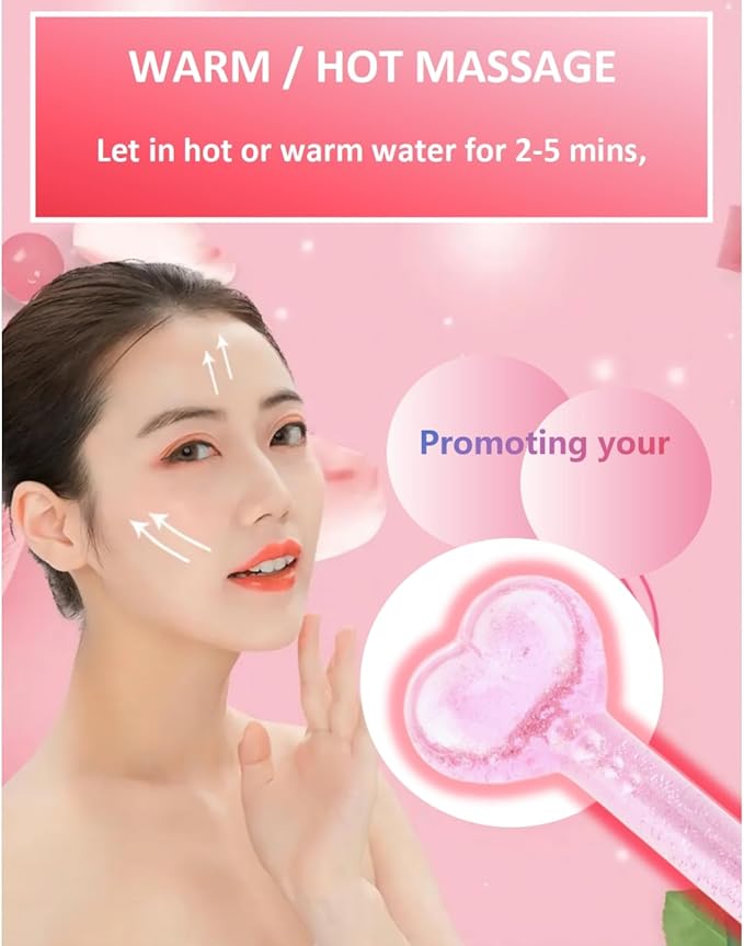Ice Globes for Facials, New Version Face Globe, Skincare Facial Globe – Ideal Unique Birthday Gifts & Surprises, Elevate Their Beauty Routine with Innovative Facial Massager