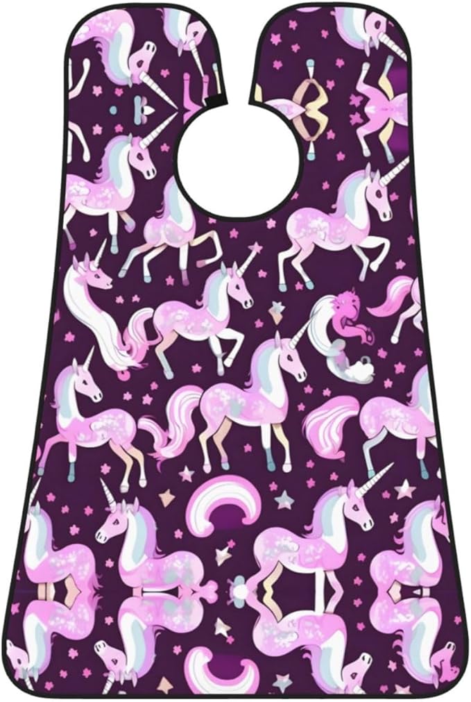 Abstract Paint Splashes Print Beard Bib Shaving Apron, Beard Hair Trimming Cape Gift For Dad