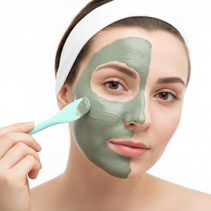 Silicone Blackhead Remover Tool Face Mask Applicator Tool Facial Spatula for Cleansing Exfoliating Face Brushes Mask Applicator Spatula for Deep Cleansing Women Men