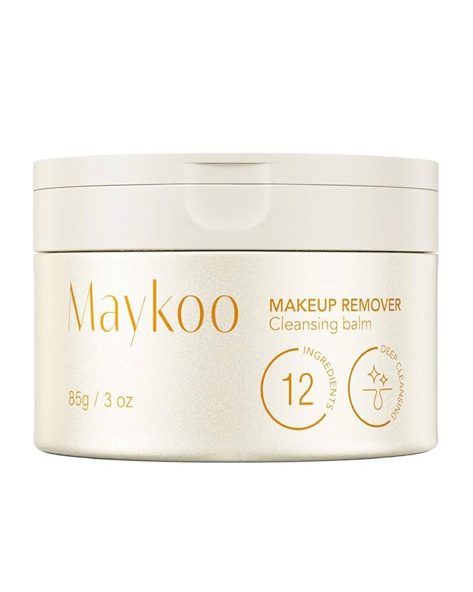 Makeup Remover Balm Hydrating Deep Cleansing Balm, Dissolves Heavy Waterproof Make Up, Gentle Oil Based cleanser for Face with Spatula, Makeup Removing for All Skin Types, 85 g/3 oz