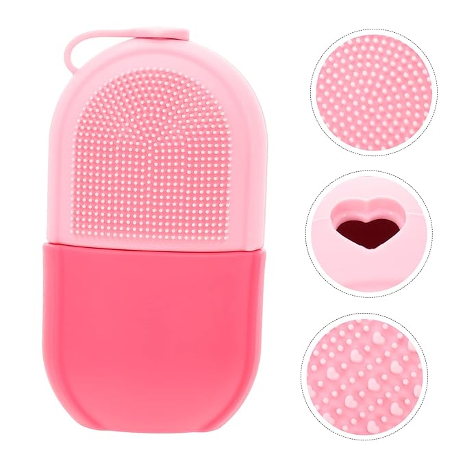 Baluue Silicone for Facial Massage Skin Tool for Puffiness Relief and Pore Minimizing for Cooling and Sunburn Recovery