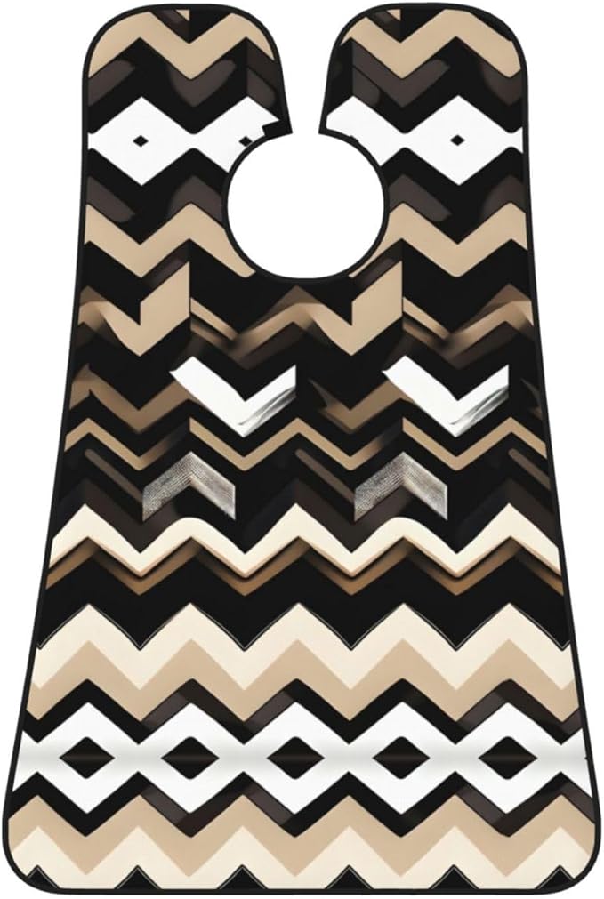 Three Dachshunds Print Beard Bib Shaving Apron, Beard Hair Trimming Cape Gift For Dad