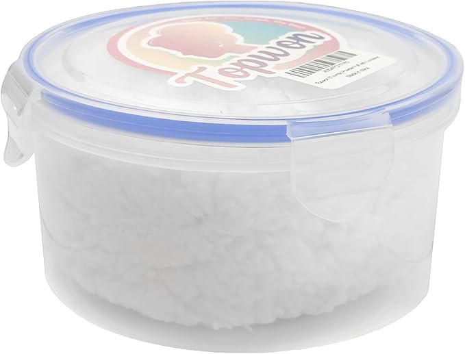 Topwon 6'' Jumbo Powder Puff Body Powder Puff with Container, Extra Large Dust Puffs for Women Men 1Pack