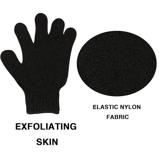 4Pack Self Tanning Mitt Applicator Set, 1 Self Tanning Mitt, 1 Self Tanner Lotion Back Applicator, 1 Self Face Tanner Brush, 1 Exfoliating Glove, Sunless Self Tan Kit