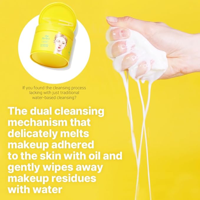 Ariul The Perfect Cleansing Oil Pad EX – Korean Facial Cleansing Pads for Makeup Removal, Gentle Oil Makeup Remover Wipes with Plant Extracts, Hydrating Face Cleanser Pads (60 Sheets)