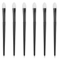 6 Pcs Silicone Eyeshadow Brush, Makeup Applicator Lip Mask Makeup Brushes Silica gel Makeup Eyebrow Lipstick Brushes Lip Mask Makeup Brushes for Liquid Eye Shadow Applying Cream