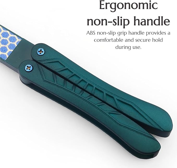 Foldable Nano Glass Foot File Callus Remover, Dual Sided Foot Scraper Hard Skin Remover, Portable Foot Scrubber for Wet/Dry Use