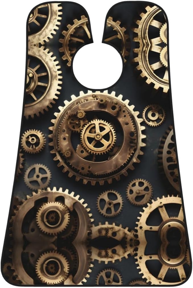 Colorful Giraffe Fans Lovers Print Beard Bib Shaving Apron, Beard Hair Trimming Cape Gift For Dad