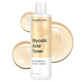 Glycolic Acid Toner for Face - 8% Facial Toning Solution - Hydrating, Anti-Aging, Exfoliates Skin with AHA, Aloe Vera, & Rosemary Extract for Women & Men - 8 Fl Oz (Pack of 2)