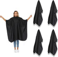 Professional Salon Barber Cape for Men/Women - Hairdressing Waterproof Hair Cutting Cape with Adjustable Snap Closure,Salon