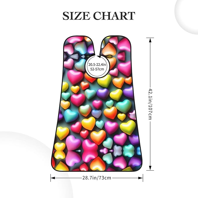 Pansy Perfection Print Beard Bib Shaving Apron, Beard Hair Trimming Cape Gift For Dad