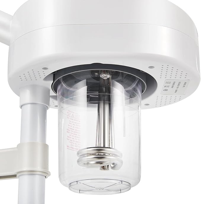 Artist hand Facial Steamer Professional 2 in 1 Hot Face Steamer with 5X LED Magnifying Lamp, Esthetician Face Steamer for Facial Deep Cleansing, Fast Heat Moisturizing for Beauty Salon Spa Home Use