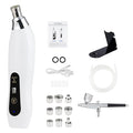 Diamond Microdermabrasion Machine, 7 Suction Modes Professional Microdermabrasion Machine with Airbrush, Blackhead Remover Facial Dermabrasion Device for Salon Personal Home Travel Use