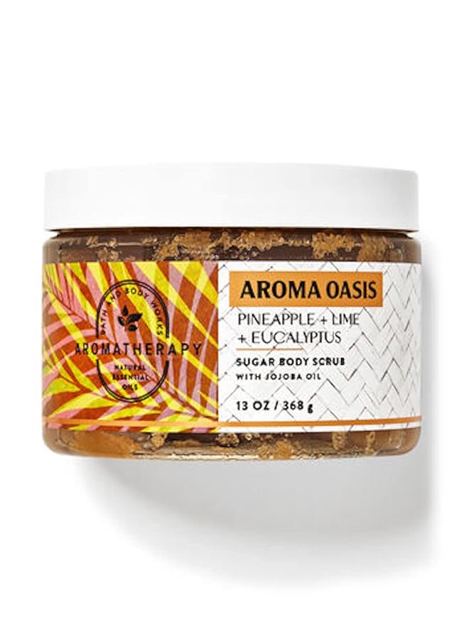 Bath & Body Works Aromatherapy Stress Relief Eucalyptus Body Sugar Scrub 13 Fl Oz