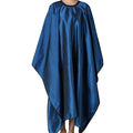 Barber Cape, Professional Hair Salon Cape with Adjustable Metal Clip, Shampoo Hair Cutting Cape for Barbers and Stylists - 55 x 63 inches (Blue)