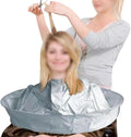 Hair Cutting Capes for Men/Kids, Umbrella Barber Cloak Cape for Home & Salon Use, Anti-static, Adjustable Neck Size