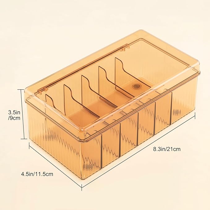 Acrylic Eyelash Extension Organizer, Large Capacity Lash Supplies Storage Container Box, Makeup Cart With Lashes Extension Supplies