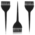 Hair Dye Brush, 3 Pcs Hair Color Brush, Professional Color Brushes for HairStylist Reusable Color-Tint Applicator for Women Men Salon Use Home DIY Dyeing (Black)