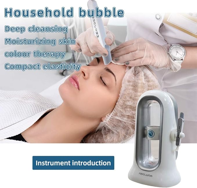 Water Oxygen Jet Beauty Machine Multifunctional Facial Suction Machine Face Cleaning Hydrodermabrasion Cleansing Skin Care Instrument
