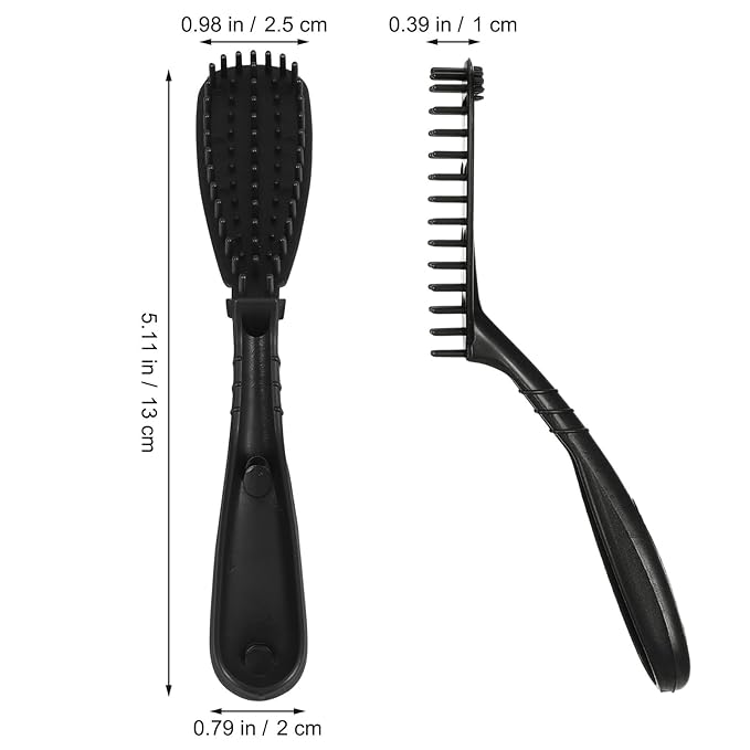 Hair Dye Comb Brush 5.90In Creative Hairdressing Tool for Salon and Diy Hair Coloring Easy Grip Washable Reusable Coloring Comb