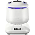 Portable Ultrasonic Retainer Cleaner, 42kHz High-Frequency, 4 Modes, IPX7 Waterproof Detachable Tank SUS304 Stainless Steel for Travel & Home Use, Fits Full Dentures