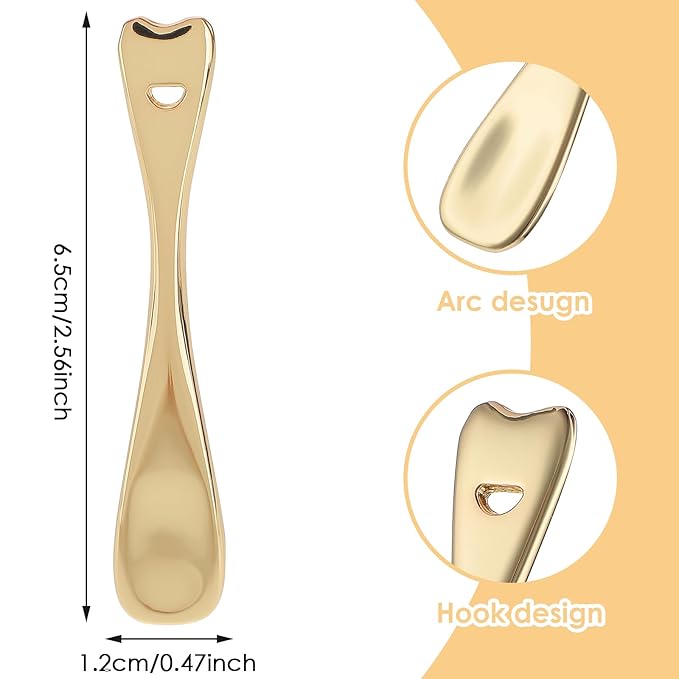 Sibba Face Spatula Lip Mask Applicator 3 PCS Skincare Makeup Spoons Small Facial Make Up Scoop Tool Mini Spoon Multi Skin Care Lotion Cream Stick Tiny Scoop Cosmetic Foundation Cosmetics Beauty